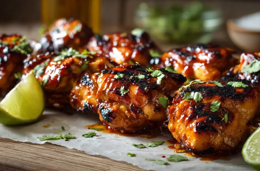 Irresistible Sweet Chili Chicken Skewers On The Grill with Amazing Flavor! 7 Irresistible Sweet Chili Chicken Skewers On The Grill with Amazing Flavor!