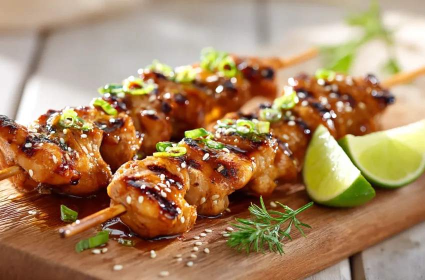 Discover the Ultimate Honey Garlic Chicken Skewers Recipe! 9 Discover the Ultimate Honey Garlic Chicken Skewers Recipe!