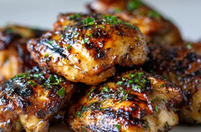 Easy Grilled Balsamic Chicken Thighs Ready in Just 30 Minutes! 8 Easy Grilled Balsamic Chicken Thighs Ready in Just 30 Minutes!