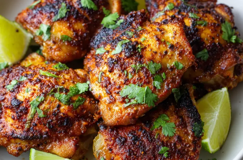 Easy Chili Lime Chicken Thighs in Just 30 Minutes – A Must-Try! 4 Easy Chili Lime Chicken Thighs in Just 30 Minutes – A Must-Try!