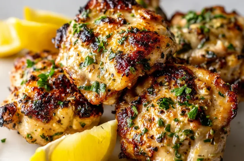 Whip Up Irresistible Greek Yogurt Marinated Chicken Thighs in 30 Minutes 4 Whip Up Irresistible Greek Yogurt Marinated Chicken Thighs in 30 Minutes