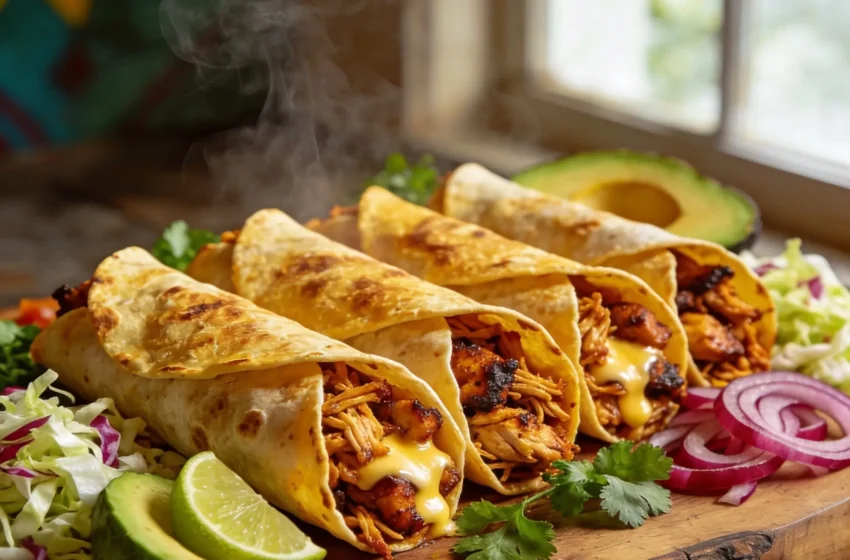  Satisfy Your Cravings with the Best Jerk Chicken Taquitos Recipe