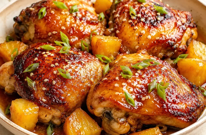  Savor Irresistible Pineapple Chicken Thighs: A Must-Try Recipe!
