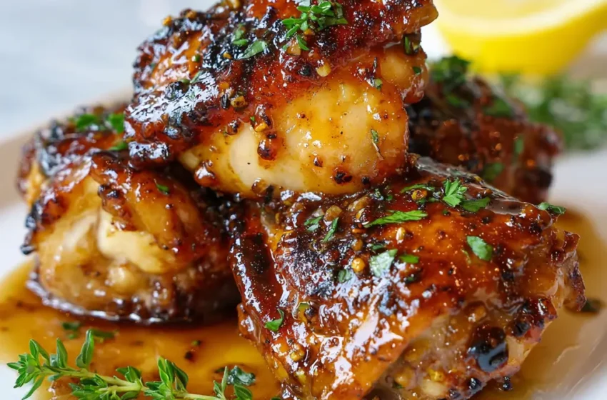  Easy Balsamic Apricot Glazed Chicken Thighs Ready in 30 Minutes!