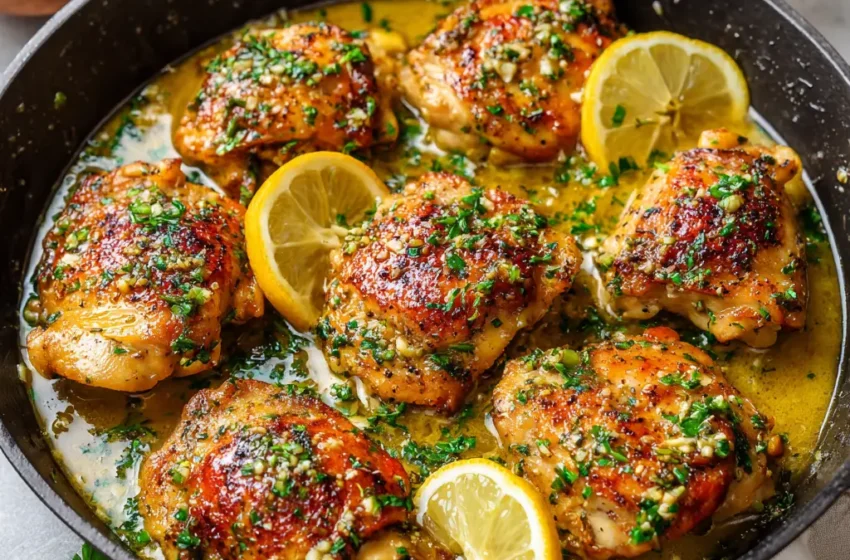 Make Amazing Garlic Lemon Boneless Chicken Thighs in Just 30 Minutes! 1 Make Amazing Garlic Lemon Boneless Chicken Thighs in Just 30 Minutes!