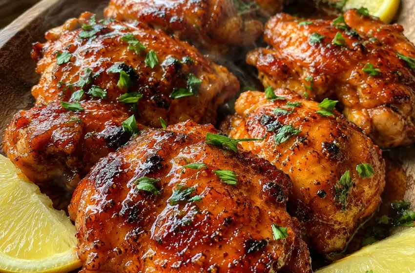  Enjoy Irresistible Grilled Honey Buffalo Chicken Thighs That Satisfy!