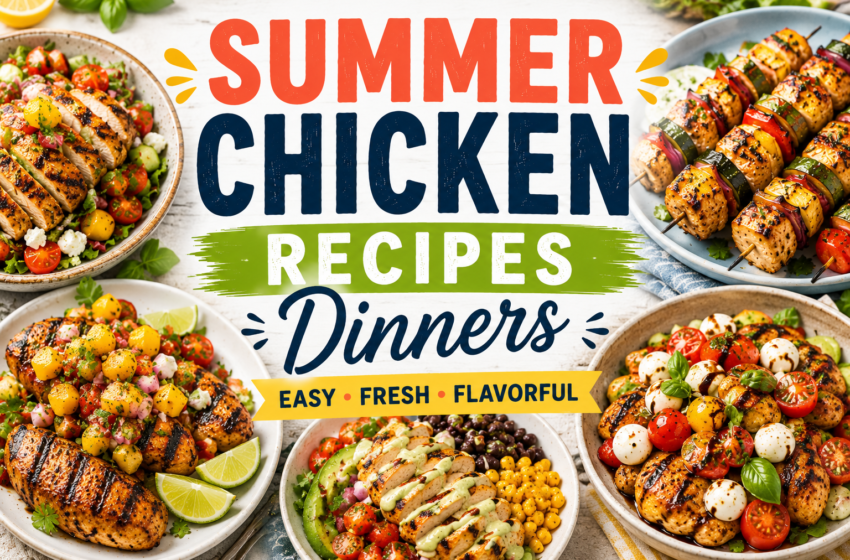  Summer Chicken Thigh Dinner Recipes